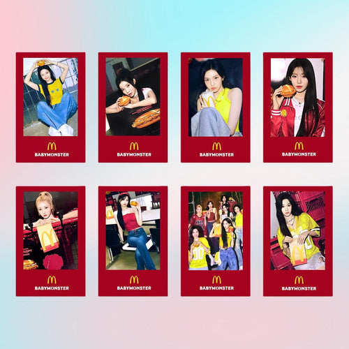 Babymonster McDonald’s Photocard Photocard Set - Kpop Merchandise View 2