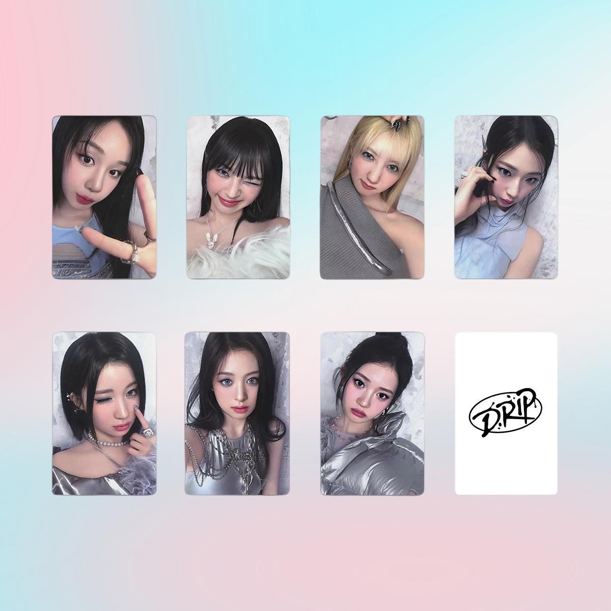 Babymonster Drip Photocard Photocard Set - Kpop Merchandise View 10