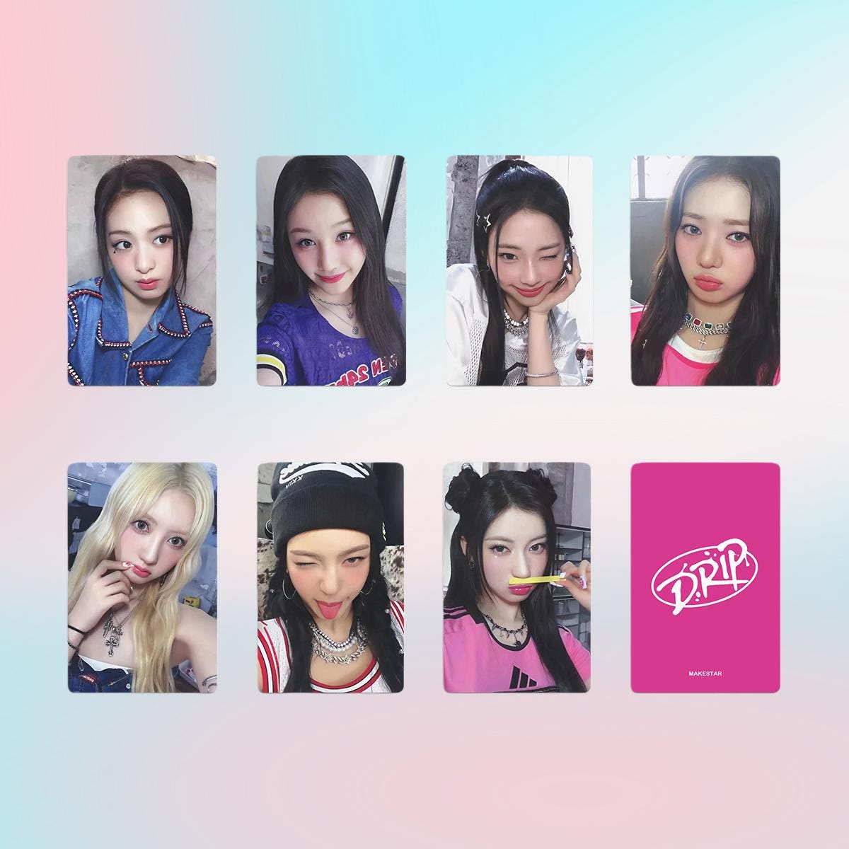 Babymonster Drip Photocard Photocard Set - Kpop Merchandise View 9