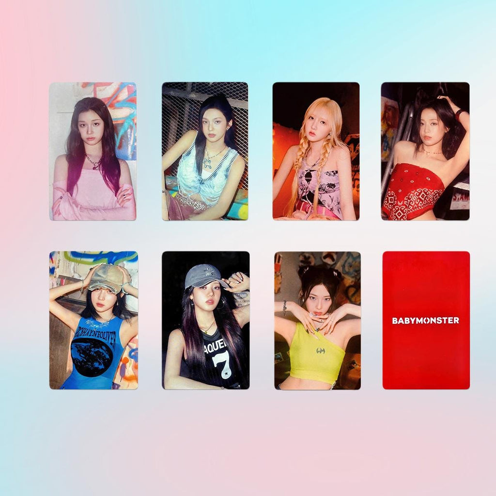 Babymonster Drip Photocard Photocard Set - Kpop Merchandise View 4