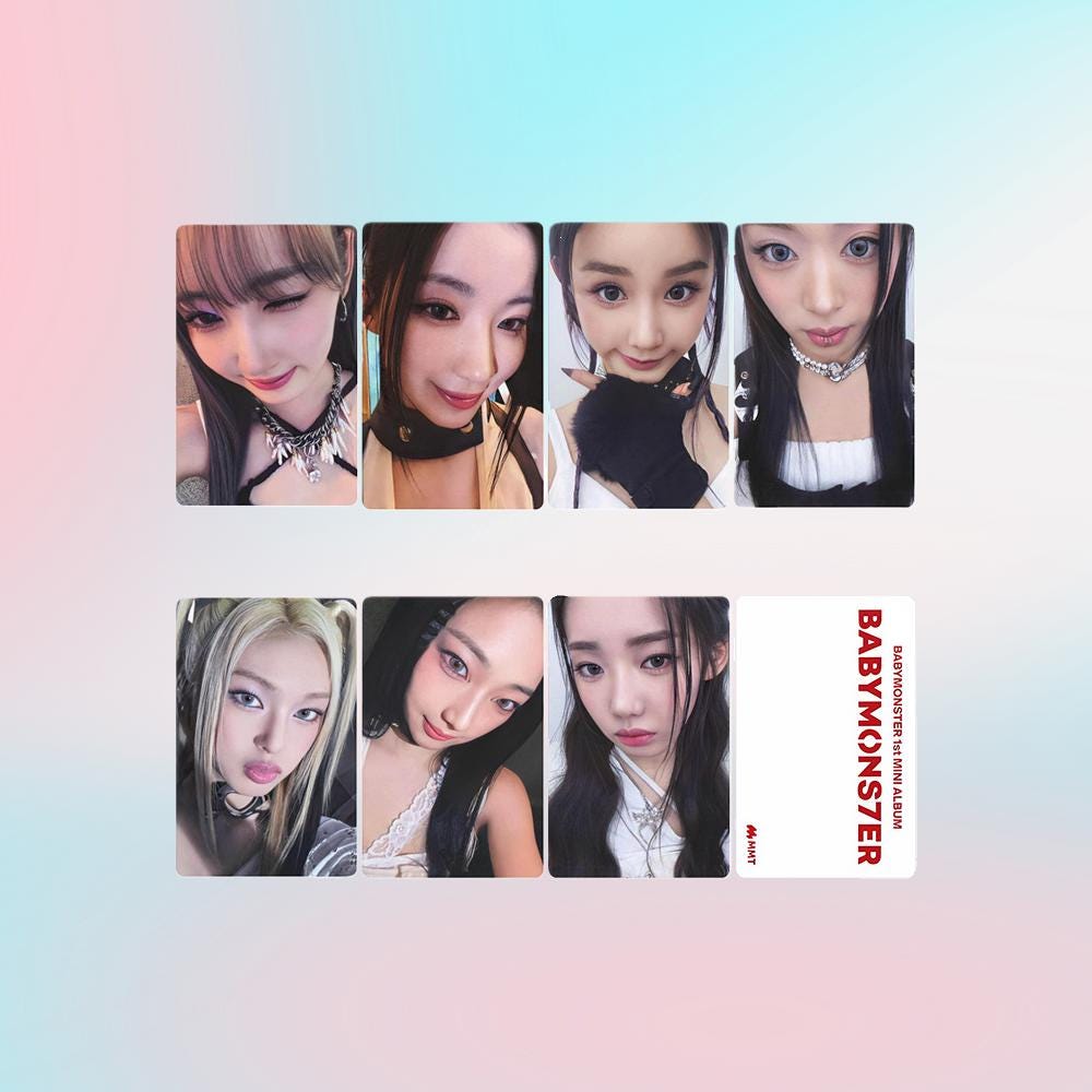 Babymonster Babymons7er Photocard Photocard Set - Kpop Merchandise View 5