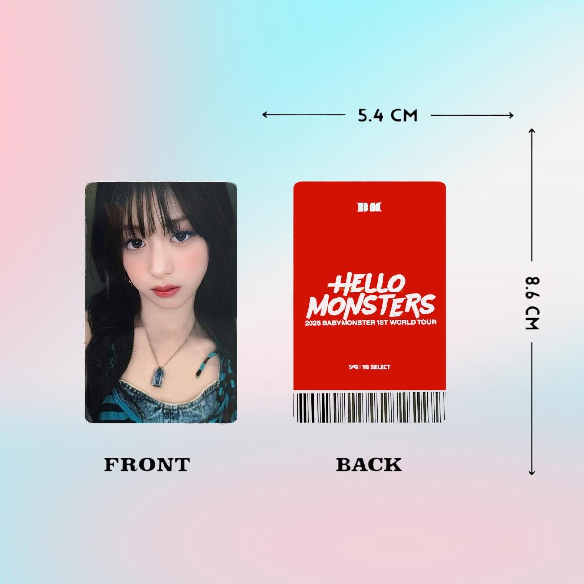 Babymonster Photocard Photocard Set - Kpop Merchandise View 5
