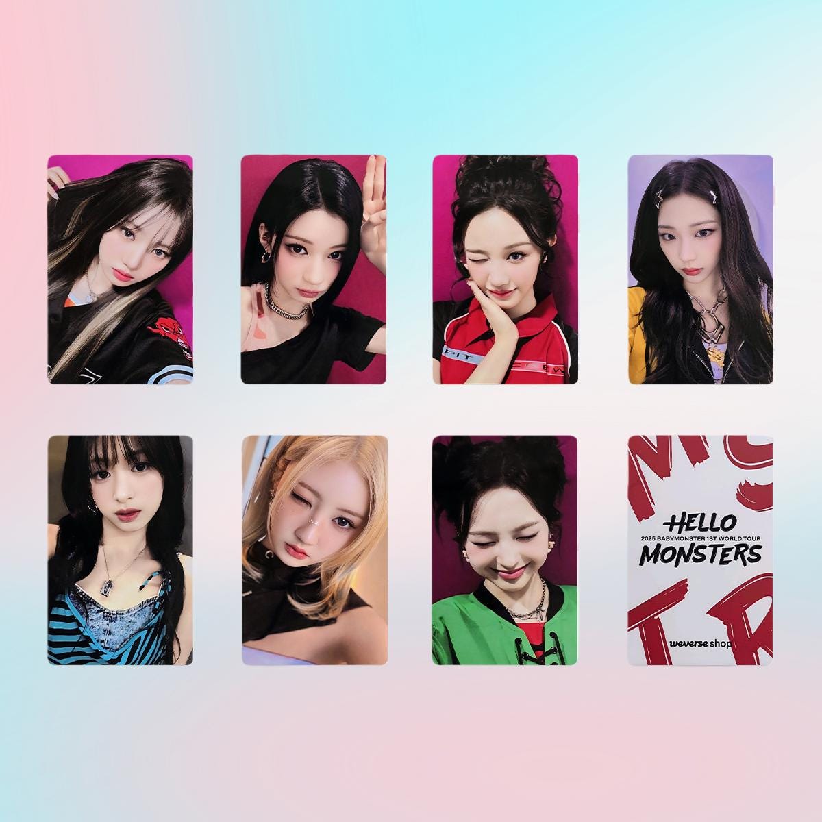 Babymonster Photocard Photocard Set - Kpop Merchandise View 4