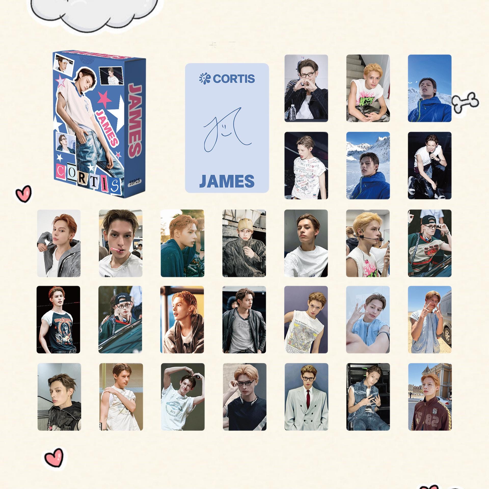 Cortis James Photocard - Kpop Merchandise View 1