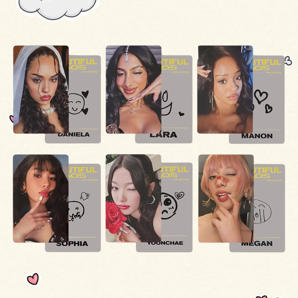 Katseye Beautiful Chaos Photocard - Kpop Merchandise View 6