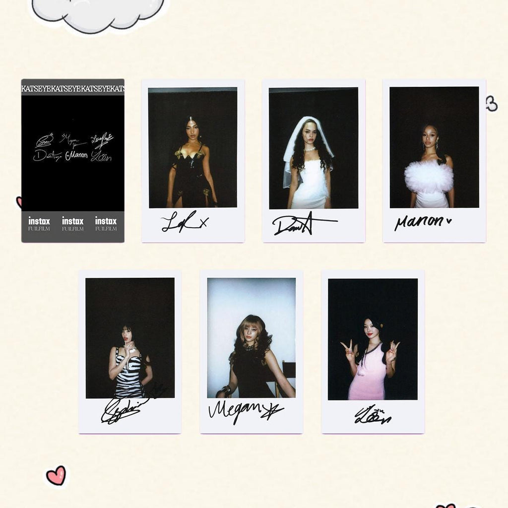 Katseye Polaraid Photocard - Kpop Merchandise View 1