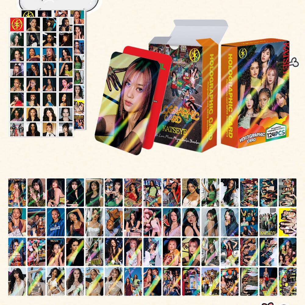 KATSEYE Gabriela Laser Photocard - Kpop Merchandise View 1