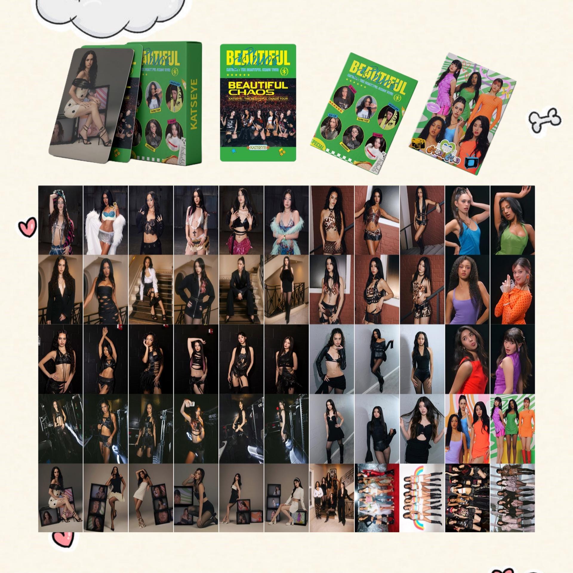 Katseye Beautiful Photocard - Kpop Merchandise View 1