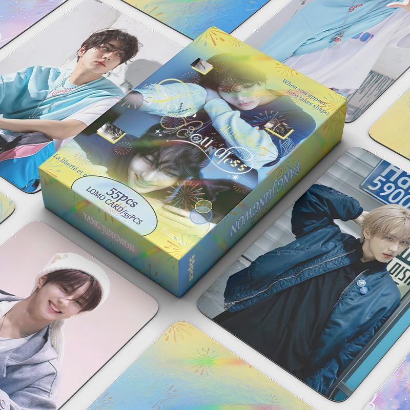 Enhypen ROMANCE UNTOLD Potocards 55PCS, Jungwon Lase... - Kpop Merchandise View 3