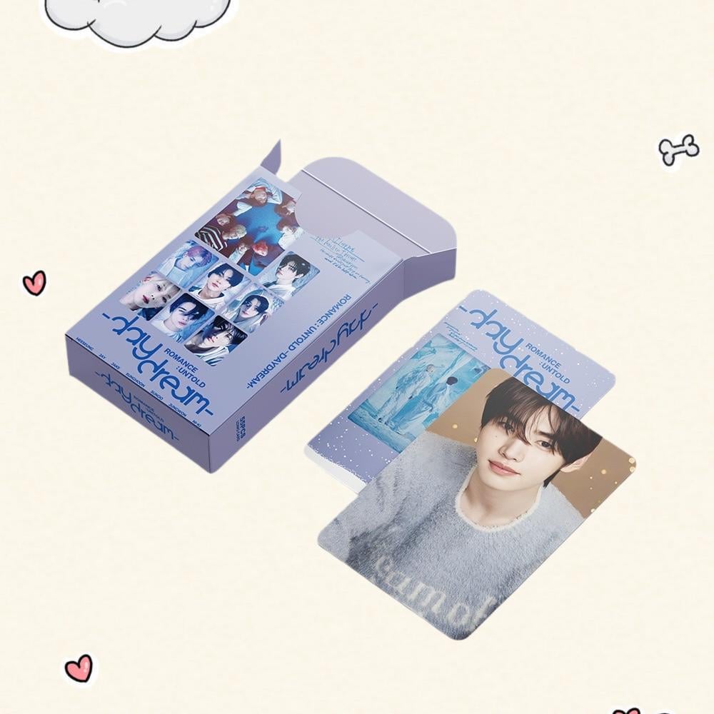 Enhypen ROMANCE UNTOLD Potocards 55PCS, Laser Lomo Card - Kpop Merchandise View 5