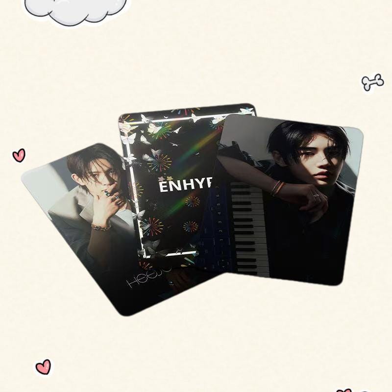 Enhypen UNSEEN Potocards 55PCS, Laser Lomo Card - Kpop Merchandise View 5