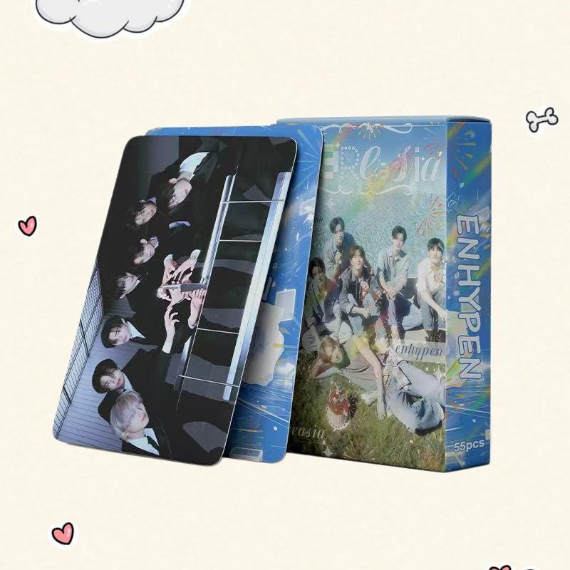 Enhypen Potocards 55PCS Photocard Set - Kpop Merchandise View 1