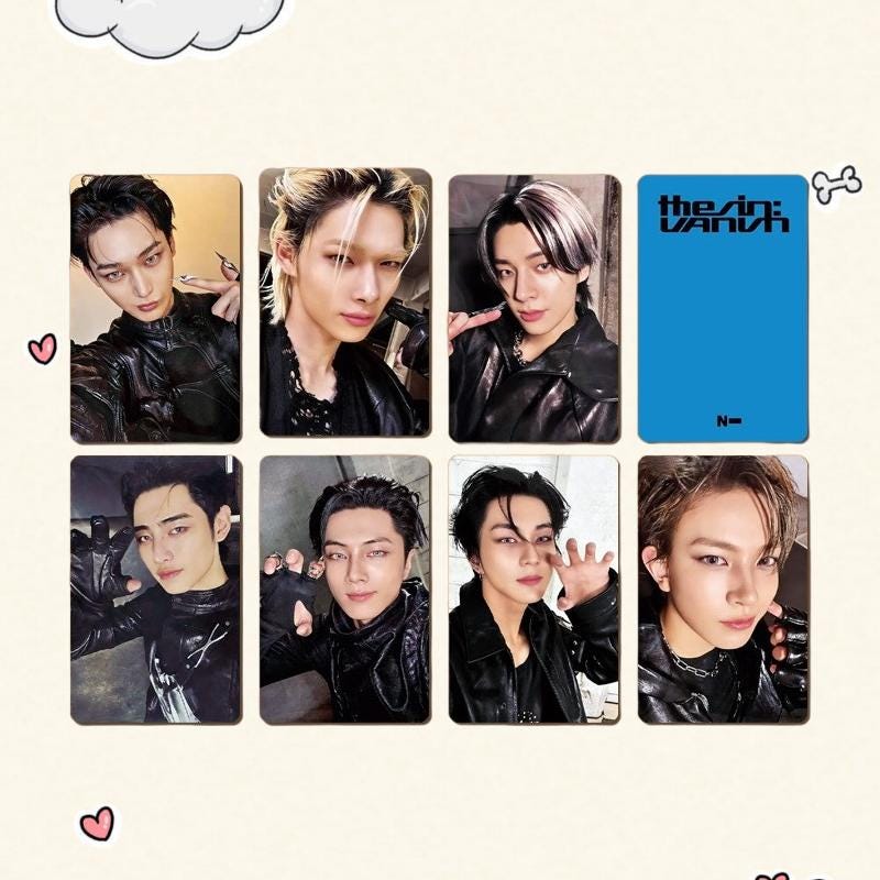 Enhypen THE SIN VANISH Potocards Photocard Set - Kpop Merchandise View 4
