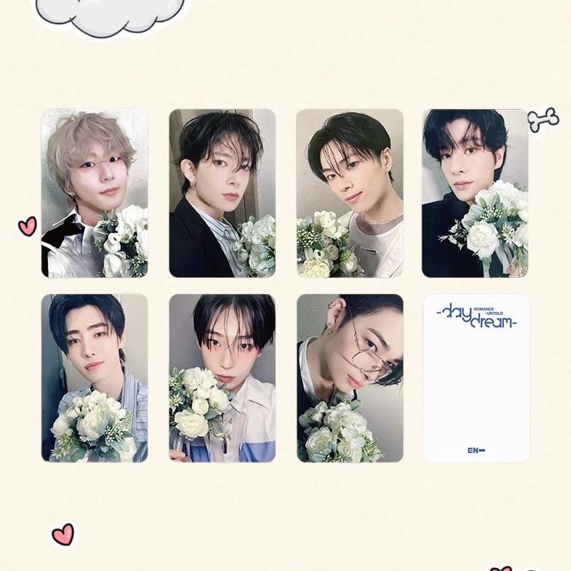 Enhypen ROMANCE UNTOLD Potocards 7PCS, Yizhiyu Exclu... - Kpop Merchandise View 2