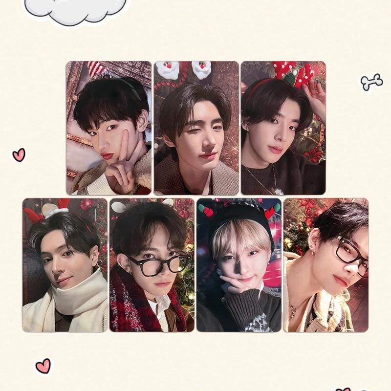 Enhypen ROMANCE UNTOLD Potocards 7PCS, KBS Christmas... - Kpop Merchandise View 3