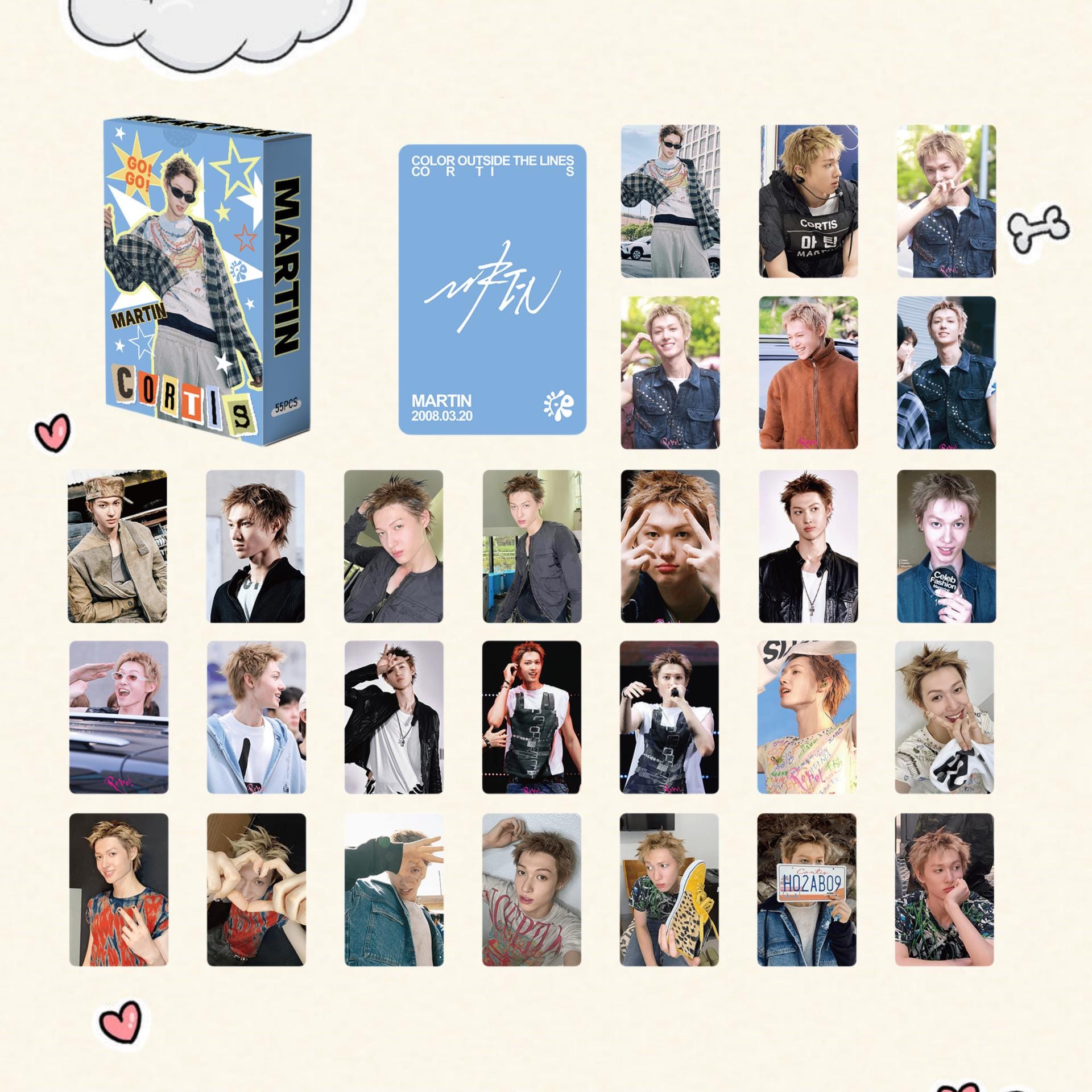 Cortis Martin Photocard - Kpop Merchandise View 1