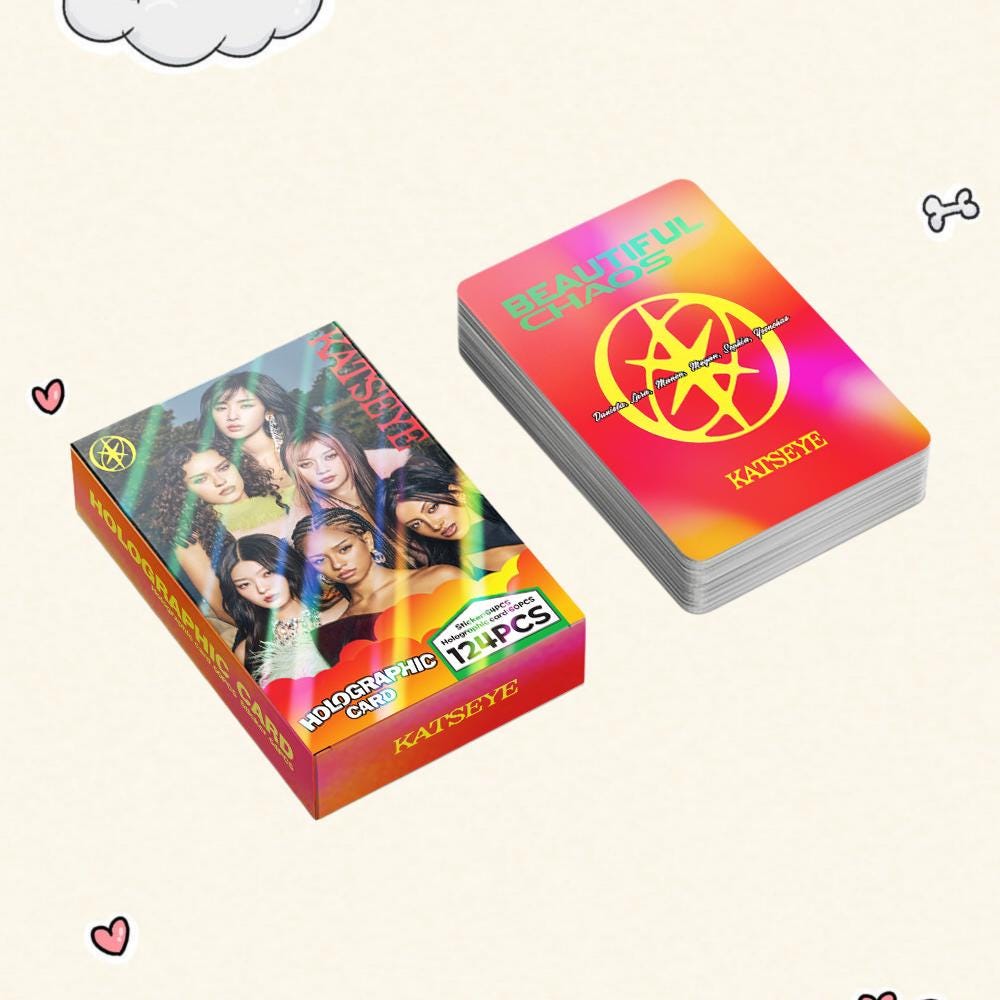 KATSEYE Gabriela Laser Photocard - Kpop Merchandise View 7