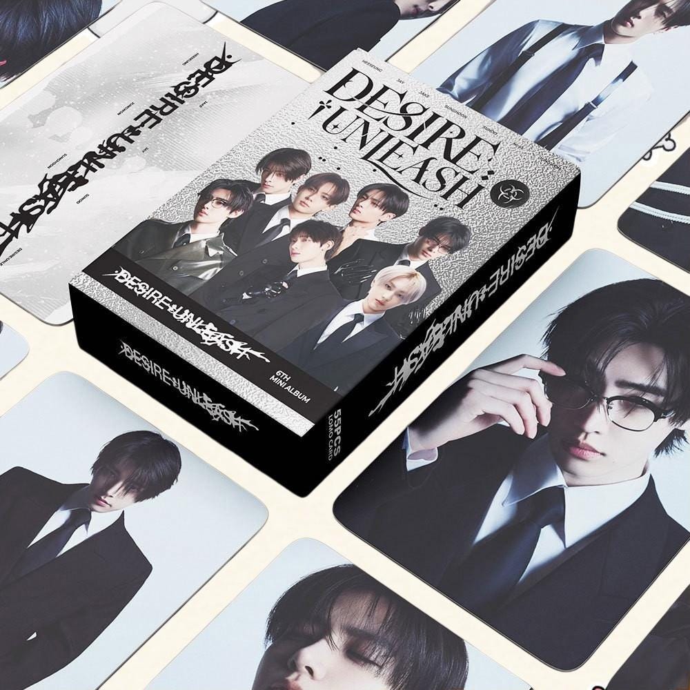 Enhypen DESIRE UNLEASH Potocards 55PCS Photocard Set - Kpop Merchandise View 3
