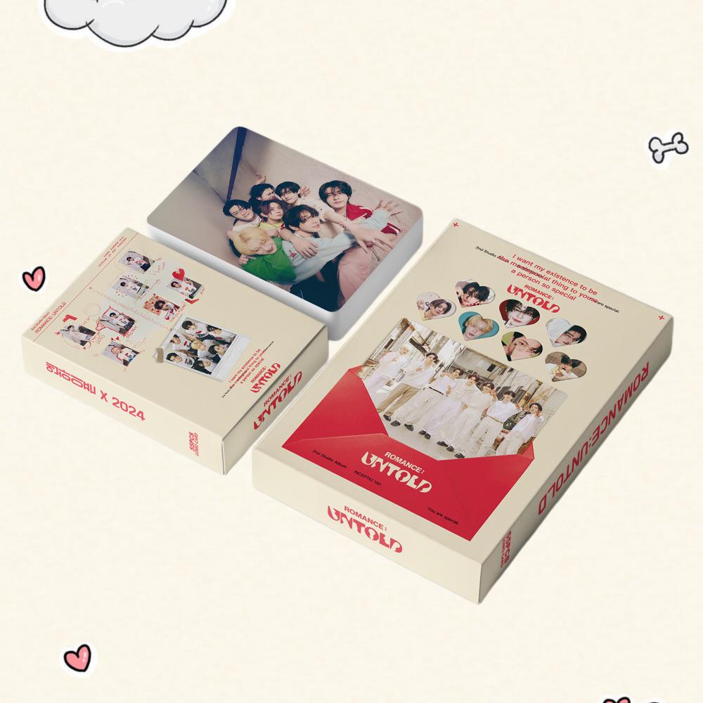 Enhypen ROMANCE UNTOLD Potocards 55PCS, Laser Lomo Card - Kpop Merchandise View 4