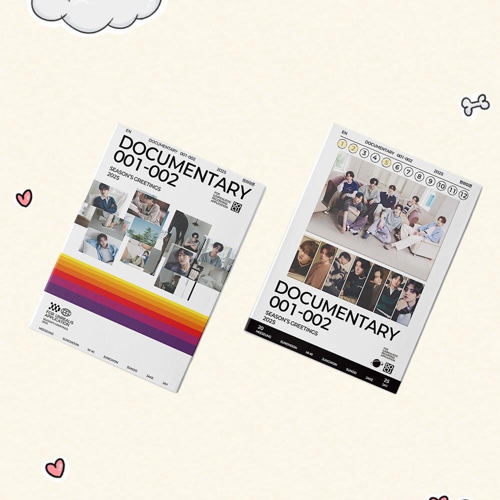 Enhypen 2025 SEASON'S GREETINGS Potocards 55PCS, Las... - Kpop Merchandise View 4