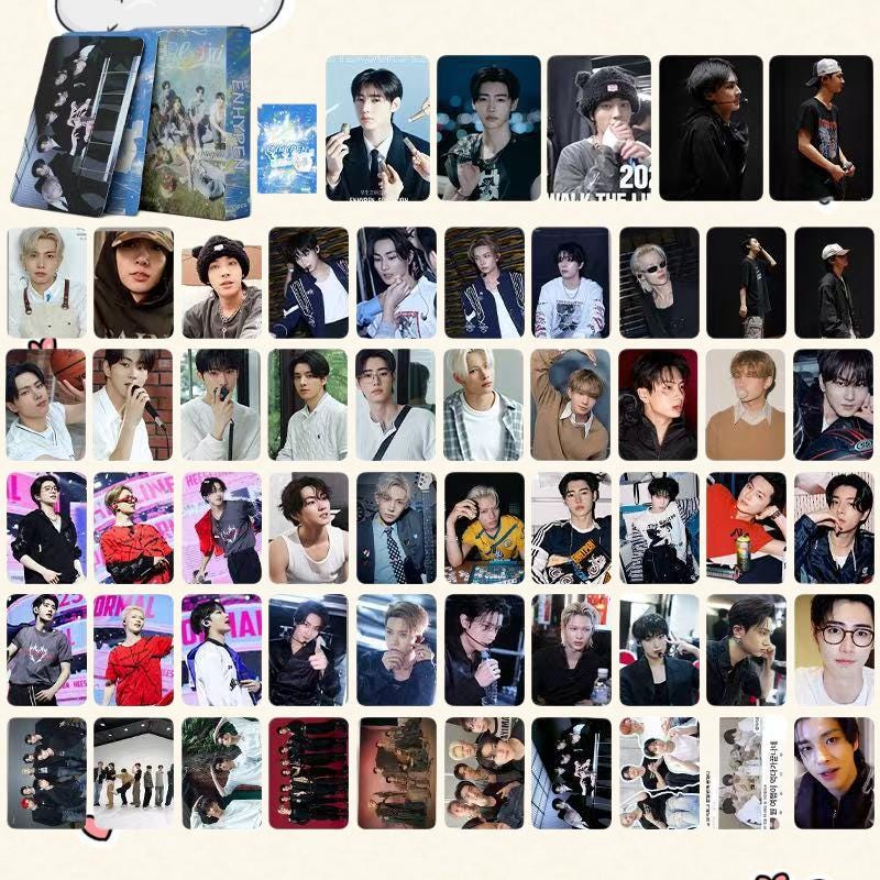 Enhypen Potocards 55PCS Photocard Set - Kpop Merchandise View 2