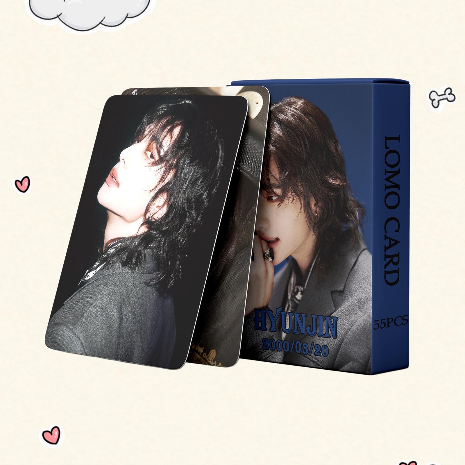 Stray Kids hotocards 55PCS, Bang Chan, Lee Know, Cha... - Kpop Merchandise View 1