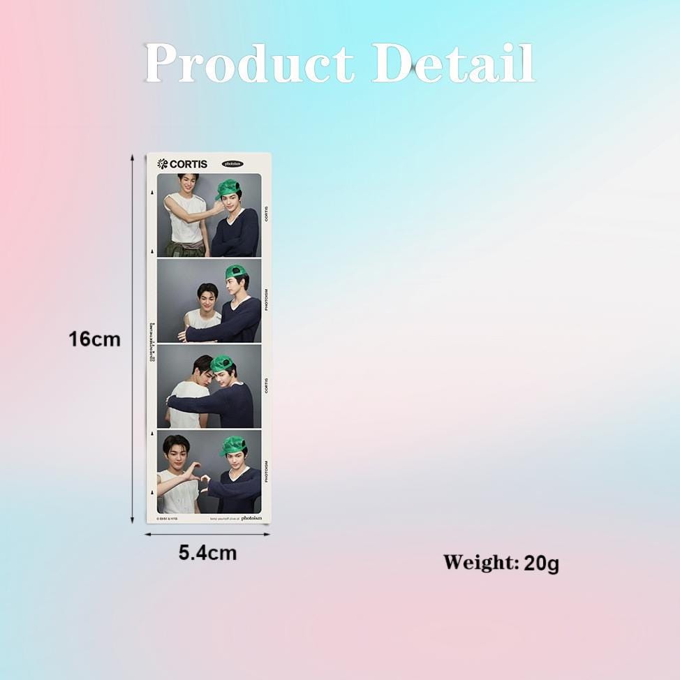 CORTIS Four-grid Bookmark Card Photocard - Kpop Merchandise View 6