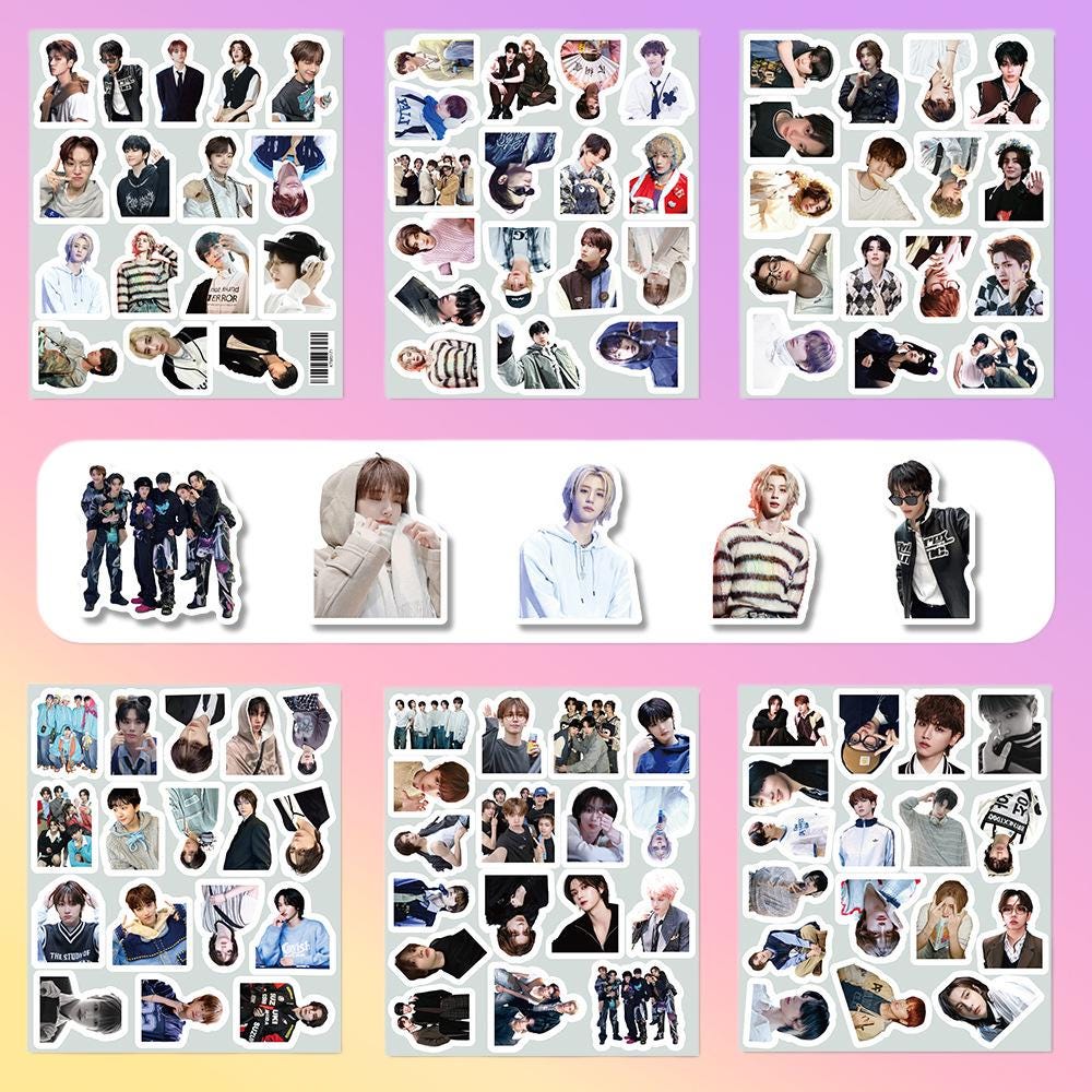 Kpoop Boys Group Sticker - Kpop Merchandise View 5