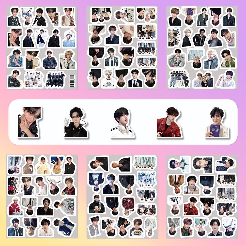 Kpoop Boys Group Sticker - Kpop Merchandise View 3