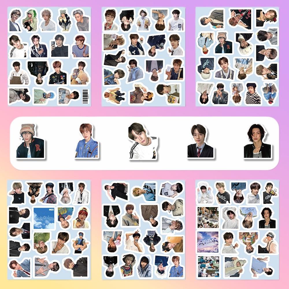 Kpoop Boys Group Sticker - Kpop Merchandise View 9