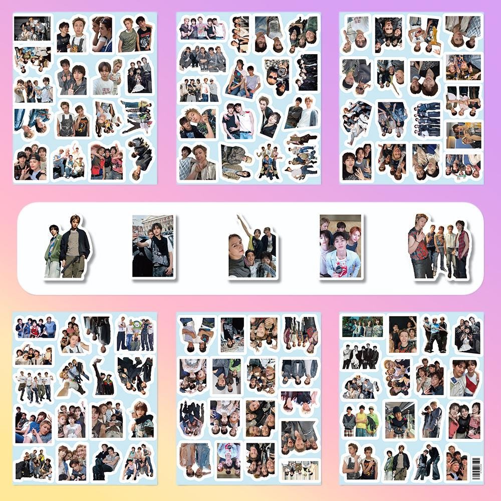 Kpoop Boys Group Sticker - Kpop Merchandise View 10