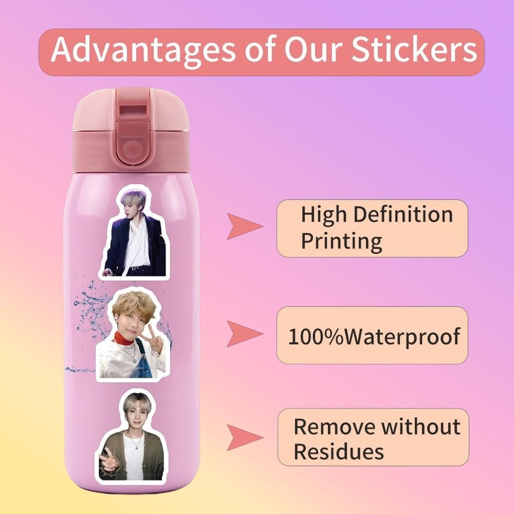 BTS Sticker - Kpop Merchandise View 4