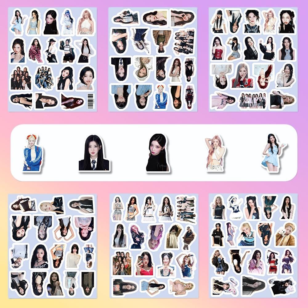 Kpoop Girls Group Sticker - Kpop Merchandise View 4