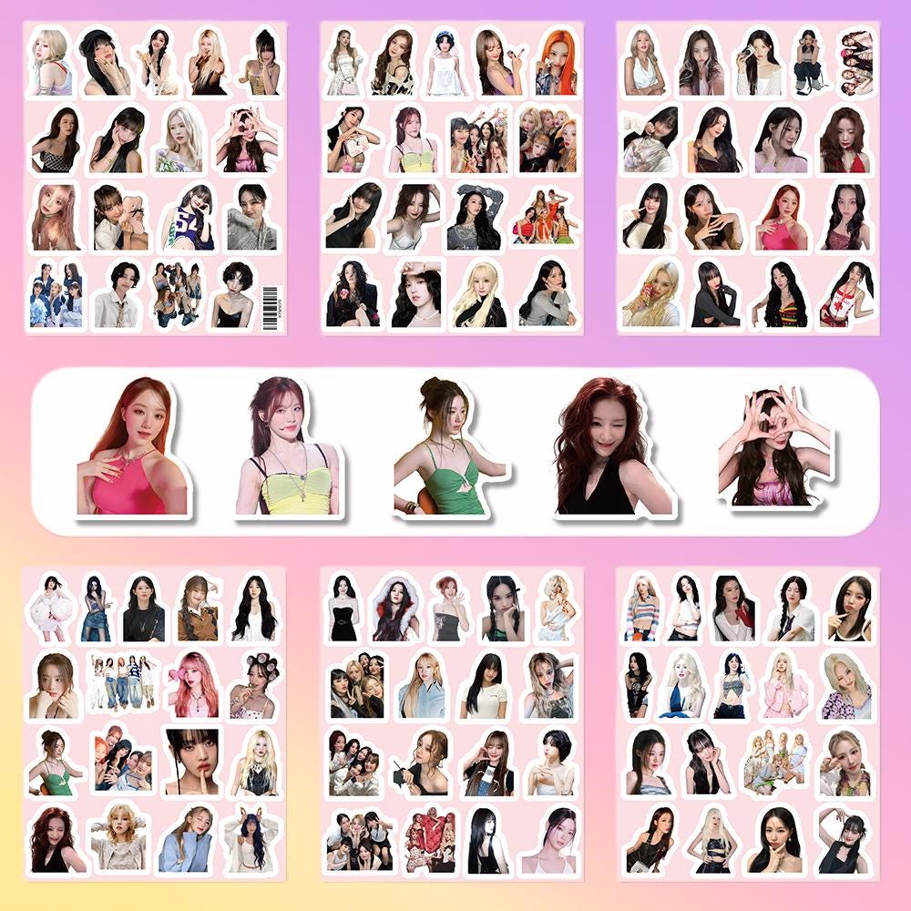 Kpoop Girls Group Sticker - Kpop Merchandise View 5