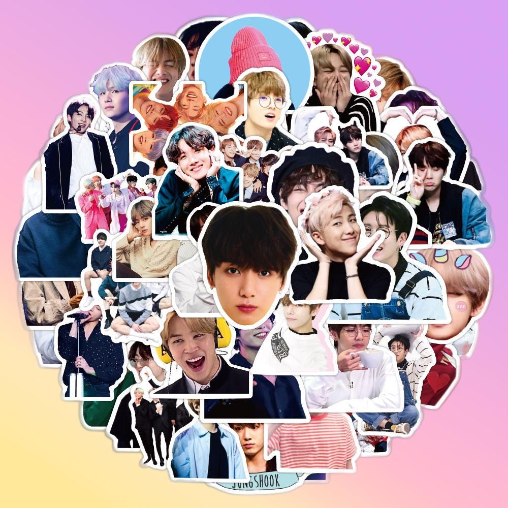 BTS Sticker - Kpop Merchandise View 2