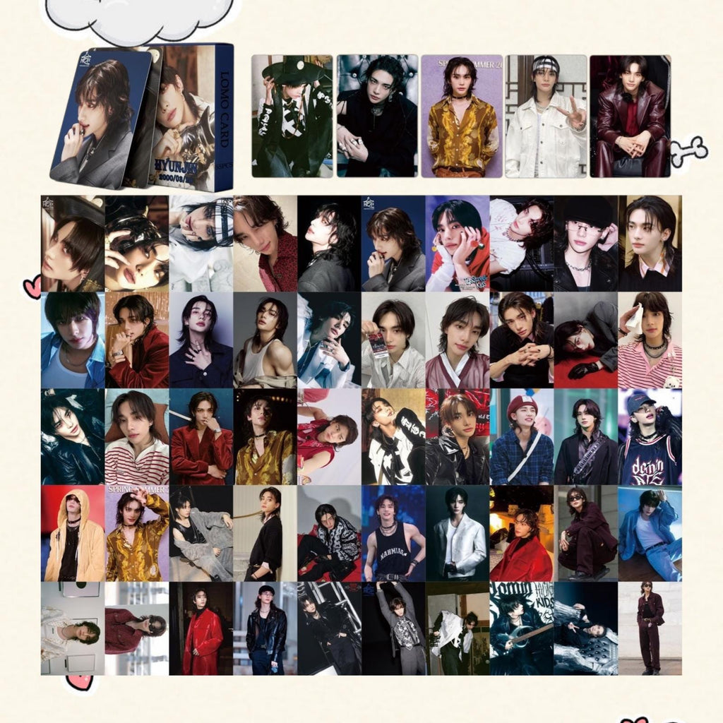 Stray Kids hotocards 55PCS, Bang Chan, Lee Know, Cha... - Kpop Merchandise View 2
