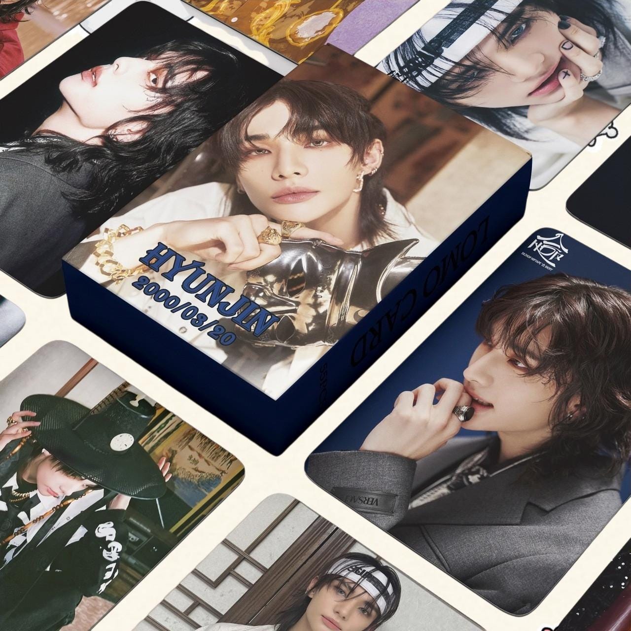 Stray Kids hotocards 55PCS, Bang Chan, Lee Know, Cha... - Kpop Merchandise View 3