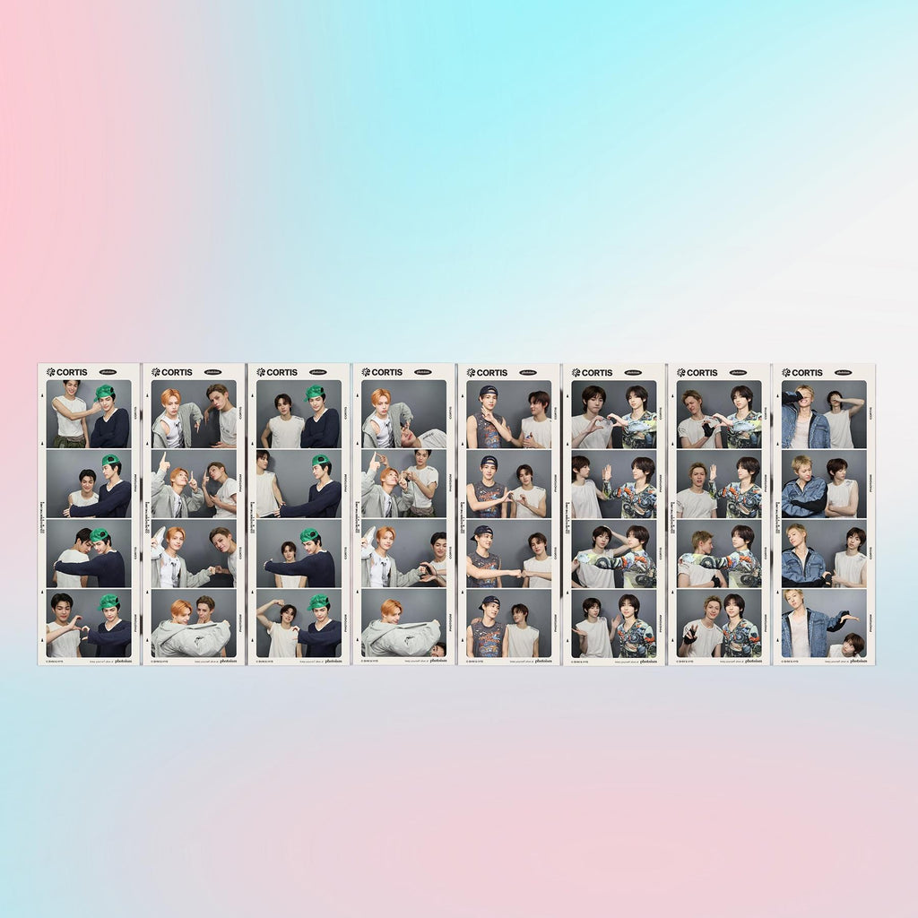CORTIS Four-grid Bookmark Card Photocard - Kpop Merchandise View 2