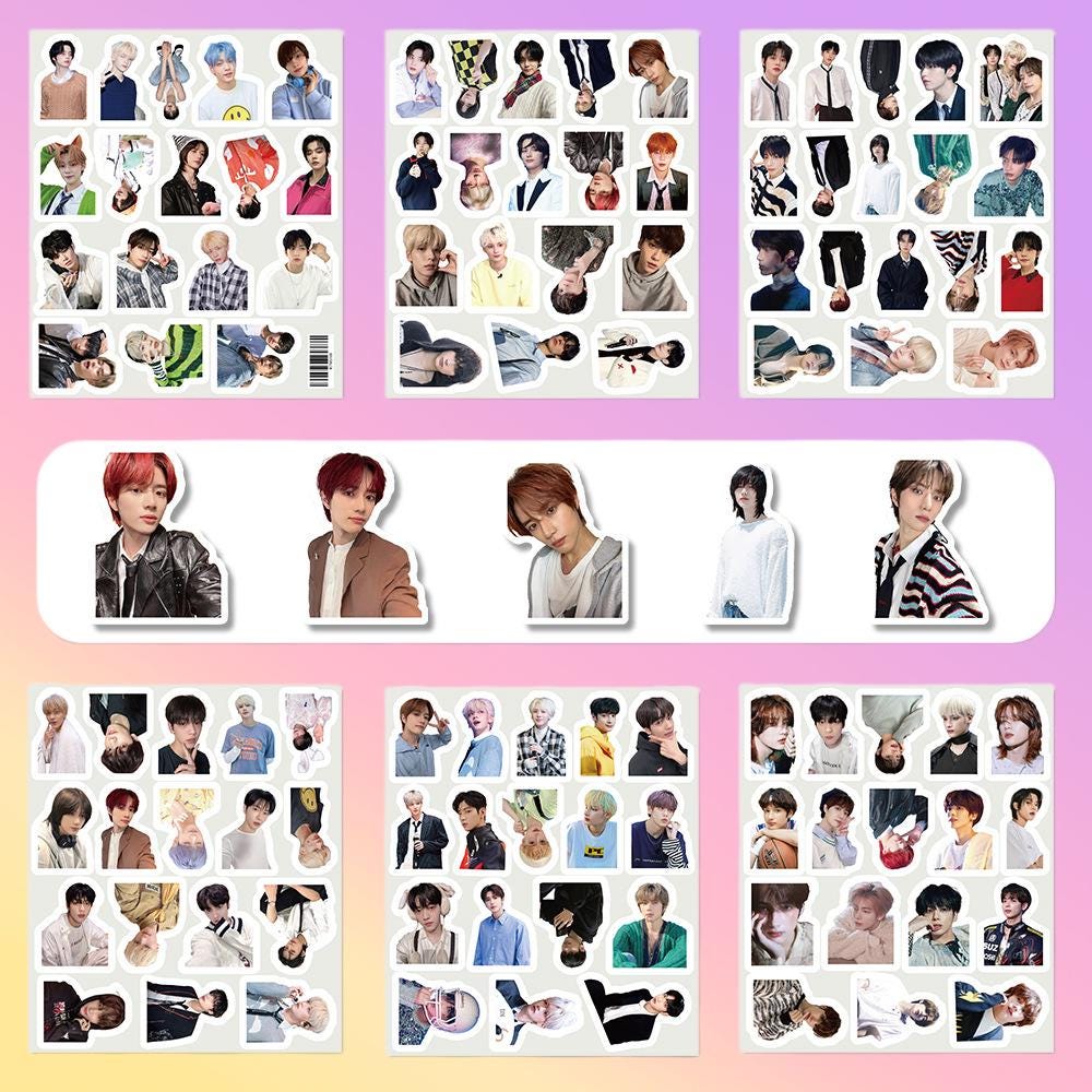 Kpoop Boys Group Sticker - Kpop Merchandise View 4