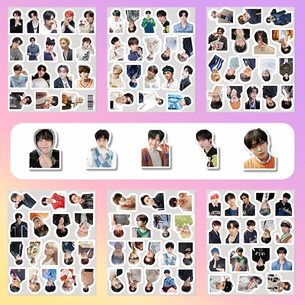 Kpoop Boys Group Sticker - Kpop Merchandise View 7